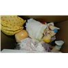 Image 2 : 301) Box of dolls, with kewpies