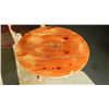 Image 2 : 318) Country pine combination table / chair, with