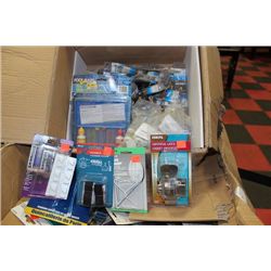 TWO BOXES OF NEW HARDWARE