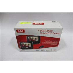 RCA 7" DOUBLE SCREEN MOBILE DVD PLAYER