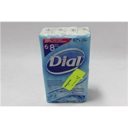 PACK OF 8 DIAL SOAP BARS AS THEY COME