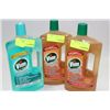 Image 1 : VIM OXY-GEL AND WOODFLOOR CLEANERS X3