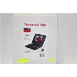 GPX 7" PORTABLE DVD PLAYER W/ REMOTE