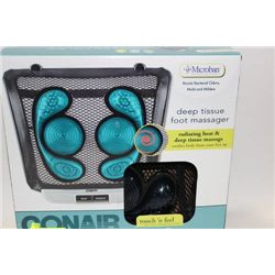 CONAIR DEEP TISSUE FOOT MASSAGER W/ HEAT SETTING