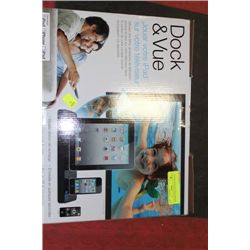 DOCK & VIEW IPAD DOCK FOR TV'S