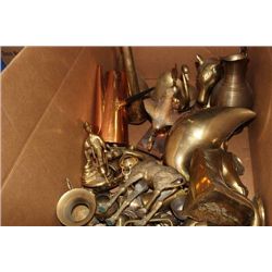BOX OF BRASS