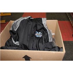 NYLON L & XL ZIP UP JACKET SOLD X 3