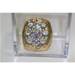 PITTSBURGH STEELERS SUPER BOWL RING (REPLICA)