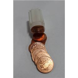 SET OF 14 COPPER COINS X 14