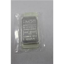 SILVER 1 OZ BAR