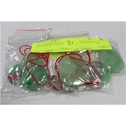 LARGE JADE PENDANTS X3