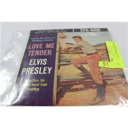 RARE 1956 ELVIS - LOVE ME TENDER 45 RPM RECORD