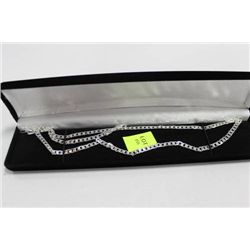 #10 NEW UNISEX 925 SILVER CHAIN WITH GIFTBOX