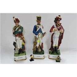 1969 LASSAL EUGENE AND MURAT 3 COLLECTOR FIGURES