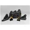 Image 1 : ESTATE 3 PIECE SOAP STONE STYLE ORNAMENTS