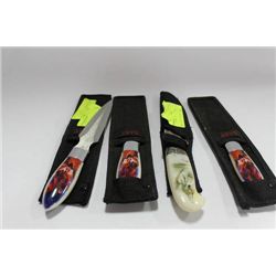 DECORATIVE THROWING KNIFE X 4
