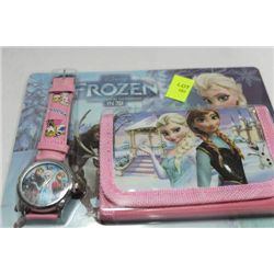 DISNEY FROZEN WATCH AND WALLET GIFTSET
