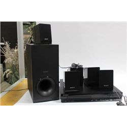 SONY 5.1 DVD HOME THEATER SYSTEM W/ HDMI UPSCALING