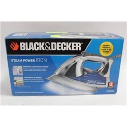 BLACK AND DECKER IRON