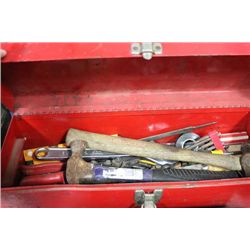 TOOL BOX WITH CONTENTS ON CHOICE  : RED