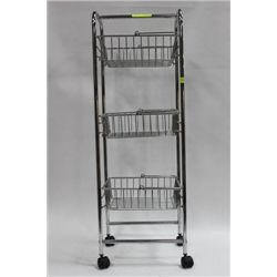 STAINLESS STEEL BATHROOM RACK