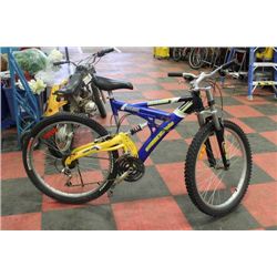 SUPERCYCLE 21 SPEED FULL SUSPENSON MOUNTAN BIKE