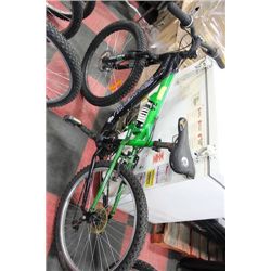KRANKED 21 SPEED FULL SUSPENSION MOUNTAIN BIKE