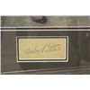 Image 2 : RARE BABE RUTH PICTURE W/ CUT SIGNATURE WRITTEN