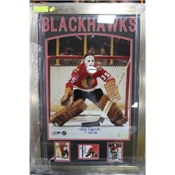 TONY ESPOSITO HOF 1988 AUTOGRAPHED PICTURE W/COA