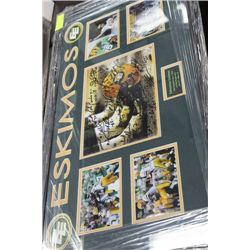 EDMONTON ESKIMOS 2011 TEAM AUTOGRAPHED PICTURE