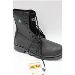 DYNAMIC STEEL TOE WORK BOOTS SIZE 9.5 3E