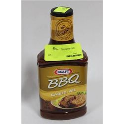 KRAFT 455ML GARLIC BBQ SAUCE