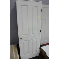 STACK OF 6 DOORS W 4 FRAMES 80" X 29 7/8"