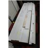 Image 1 : PALLET OF 6 MATCHING DOORS W FRAMES SIZES 96" X24"
