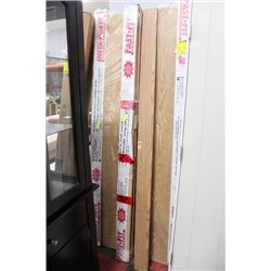 OAK STYLE DOOR X4  80" X 33"