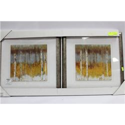 PAIR OF SHOWHOME TREE PICTURES