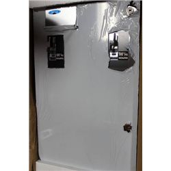 NEW COIN OPERATED NAPKIN AND TAMPON DISPENSER