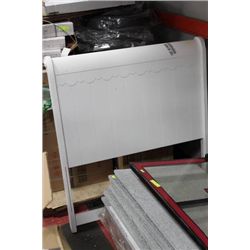 WHITE SINGLE HEADBOARD