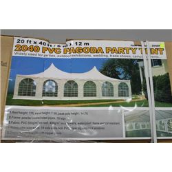 20' X 40' PVC PAGODA PARTY TENT