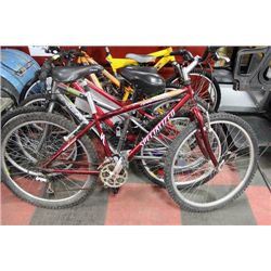 SPECIALIZED HARDROCK SPORT MOUNTAIN BIKE (RED)