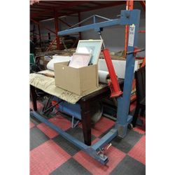 1500 LB HEAVY DUTY PORTABLE SHOP CRANE