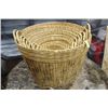 Image 1 : WICKER NESTING BASKET SET