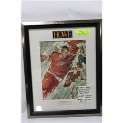 GORDIE HOWE GUARANTEED AUTHENTIC AUTOGRAPH