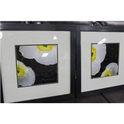 PAIR OF SHOWHOME FLORAL PICTURES