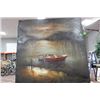 Image 1 : SHOWHOME CANVAS BOAT PICTURE
