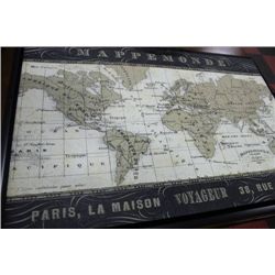 SHOWHOME CANVAS MAP PICTURE