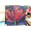 Image 1 : SHOWHOME CANVAS FLORAL PICTURE