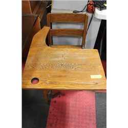 VINTAGE SCHOOL DESK