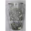 Image 1 : ESTATE PINWHEEL CRYSTAL VASE