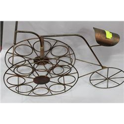 ESTATE METAL BIKE WINE RACK
